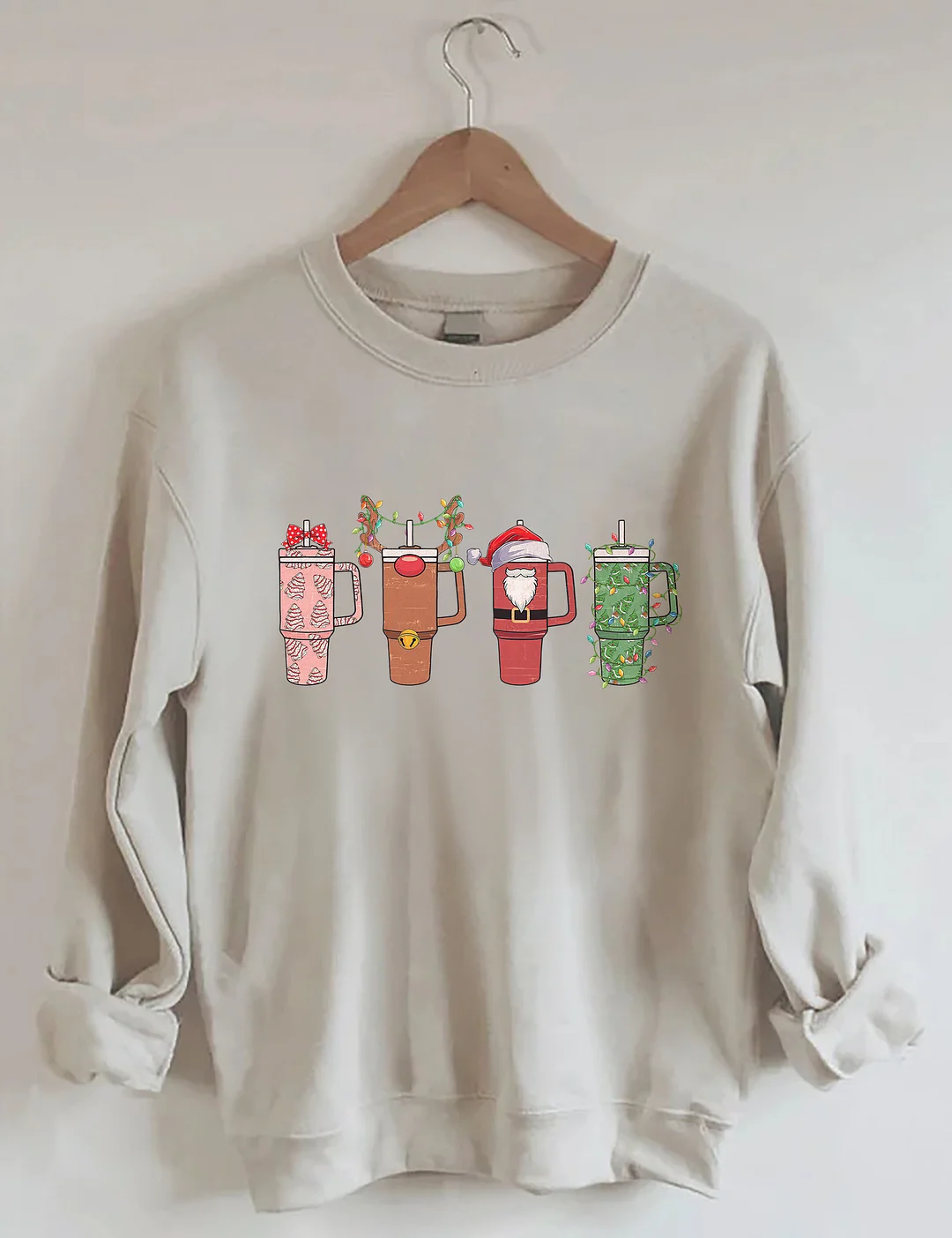 Retro Obsessive Cup Disorder Christmas Sweatshirt