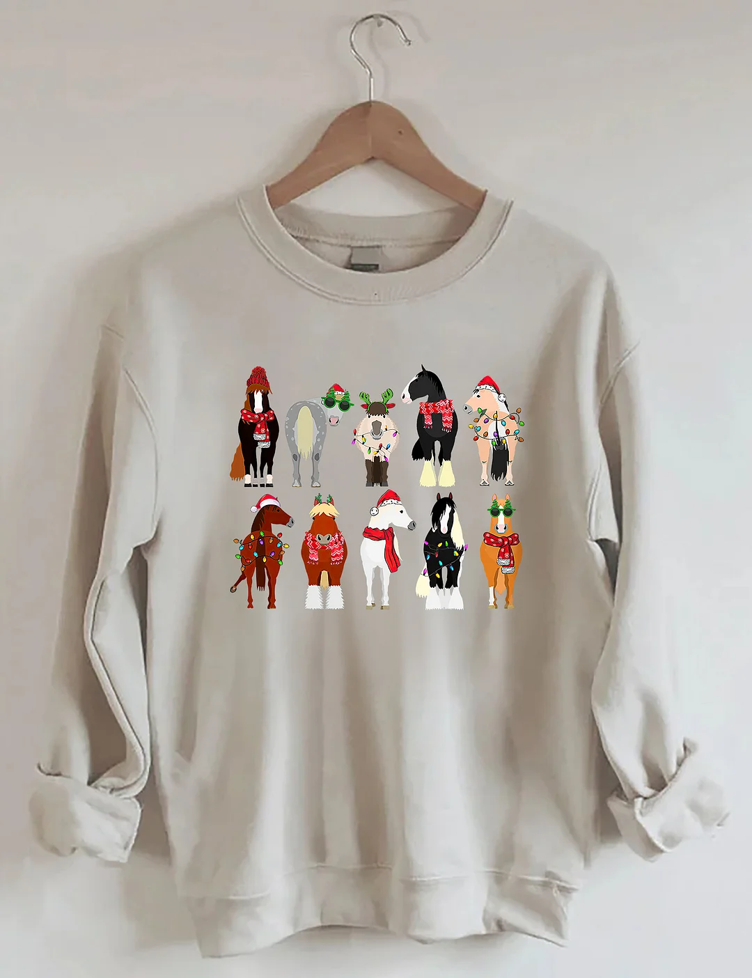 Horse Lover Christmas Sweatshirt