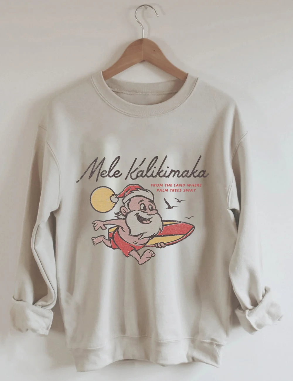 Mele Kalikimaka Hawaii Christmas Sweatshirt