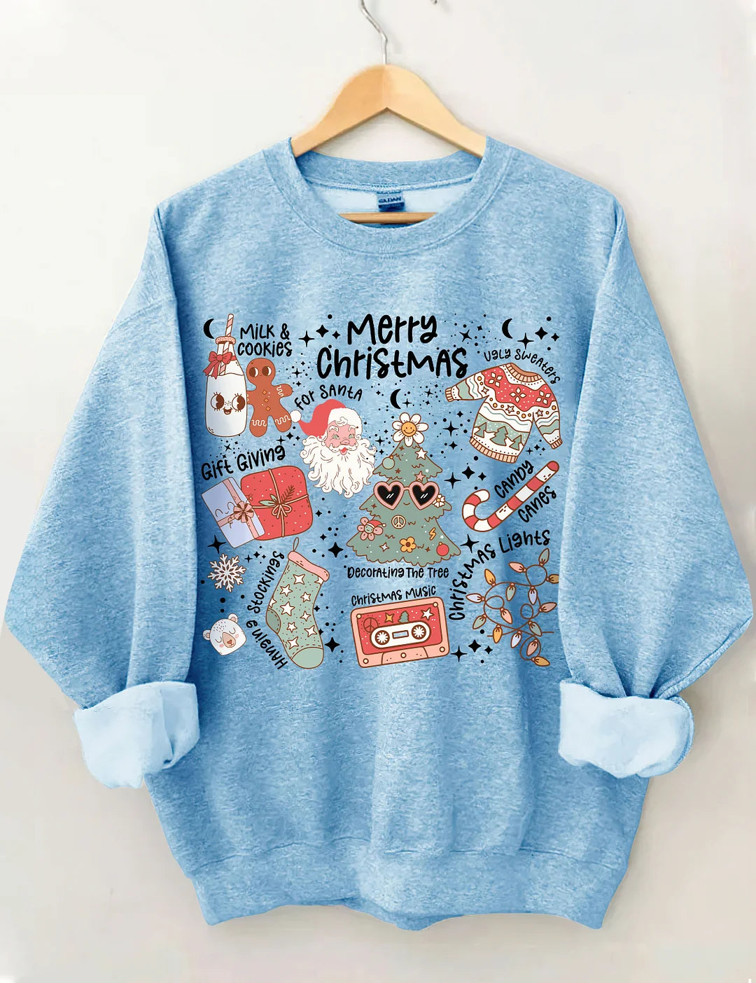 Retro Christmas Sweatshirt