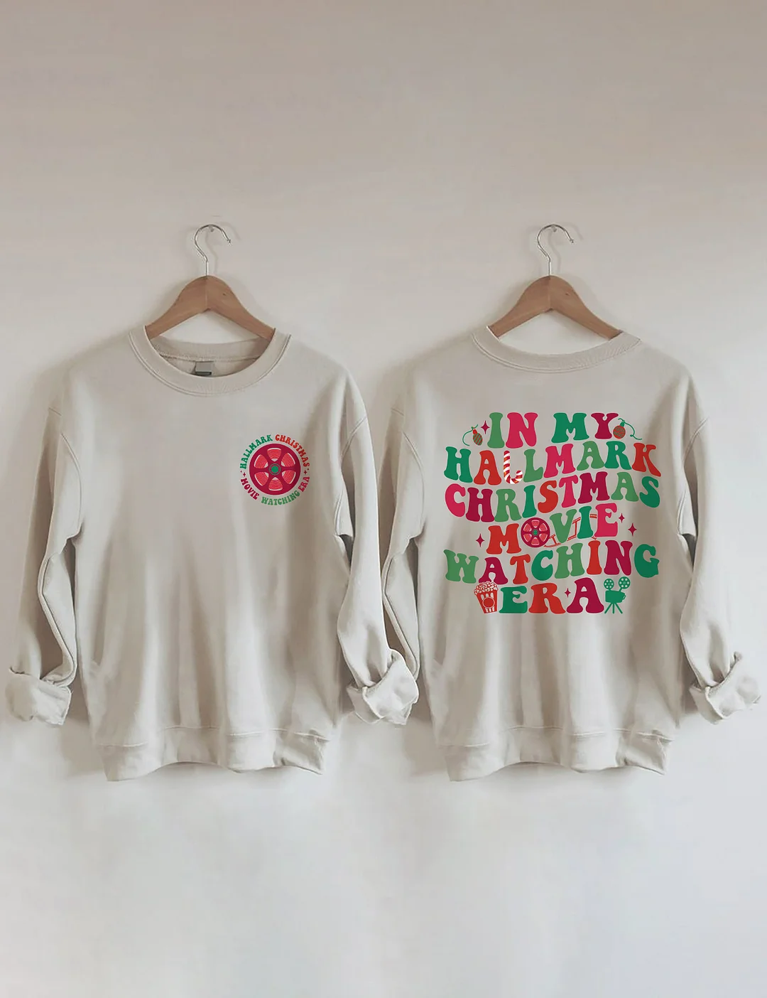 Christmas Movie Watching Era Sweatshirt