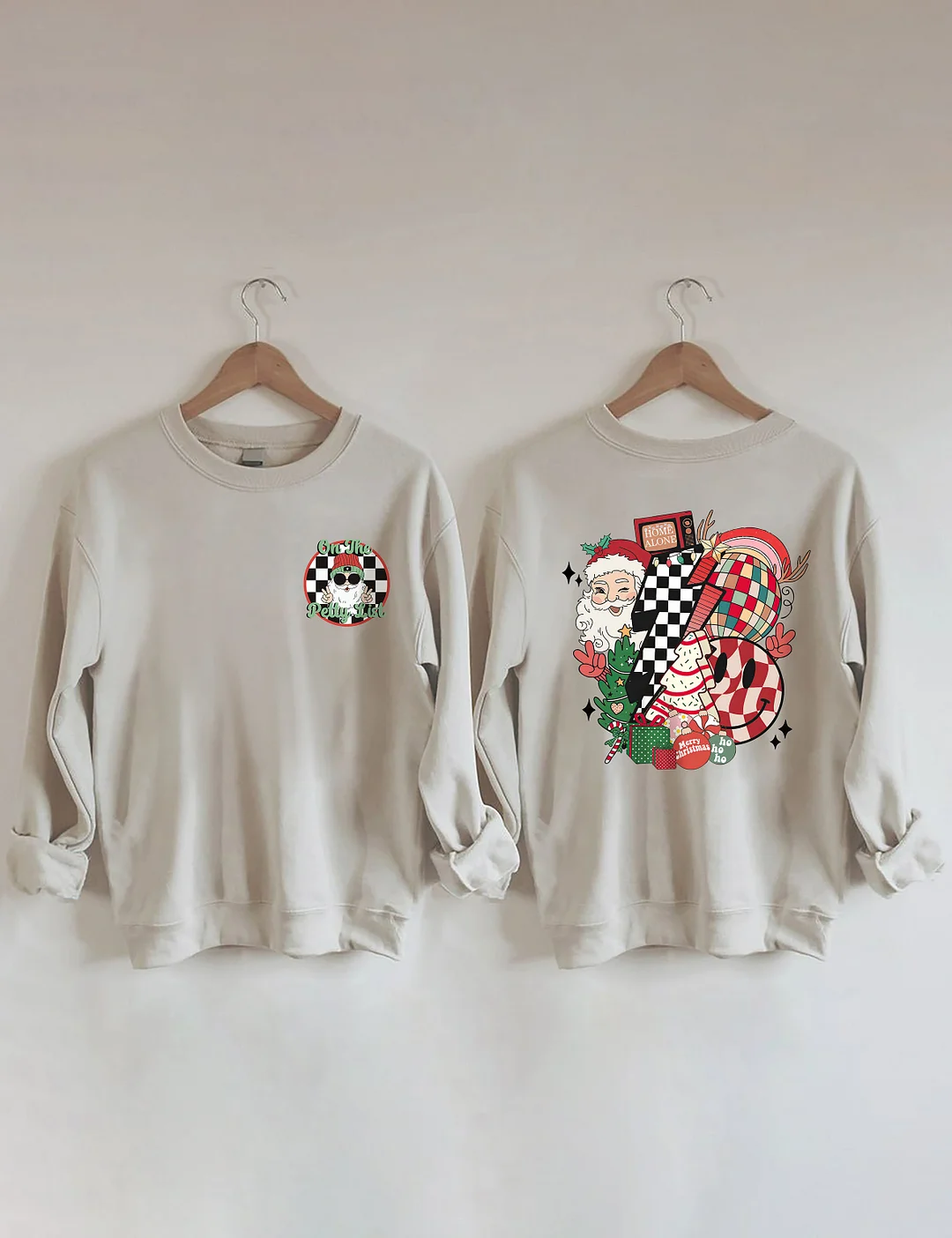 On The Petty List Retro Christmas Sweatshirt