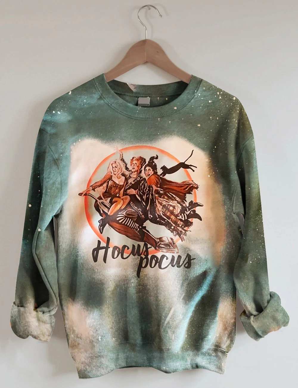 Hocus Pocus Tie Dye Sweatshirt Pullover