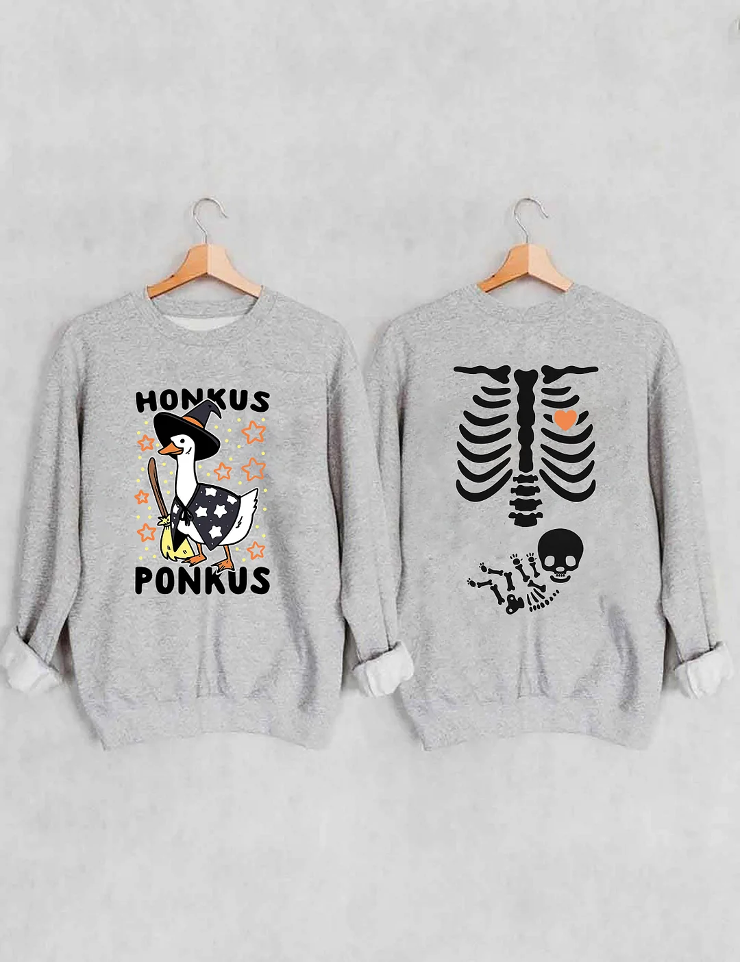 Halloween Witch Goose Honkus Ponkus Sweatshirt