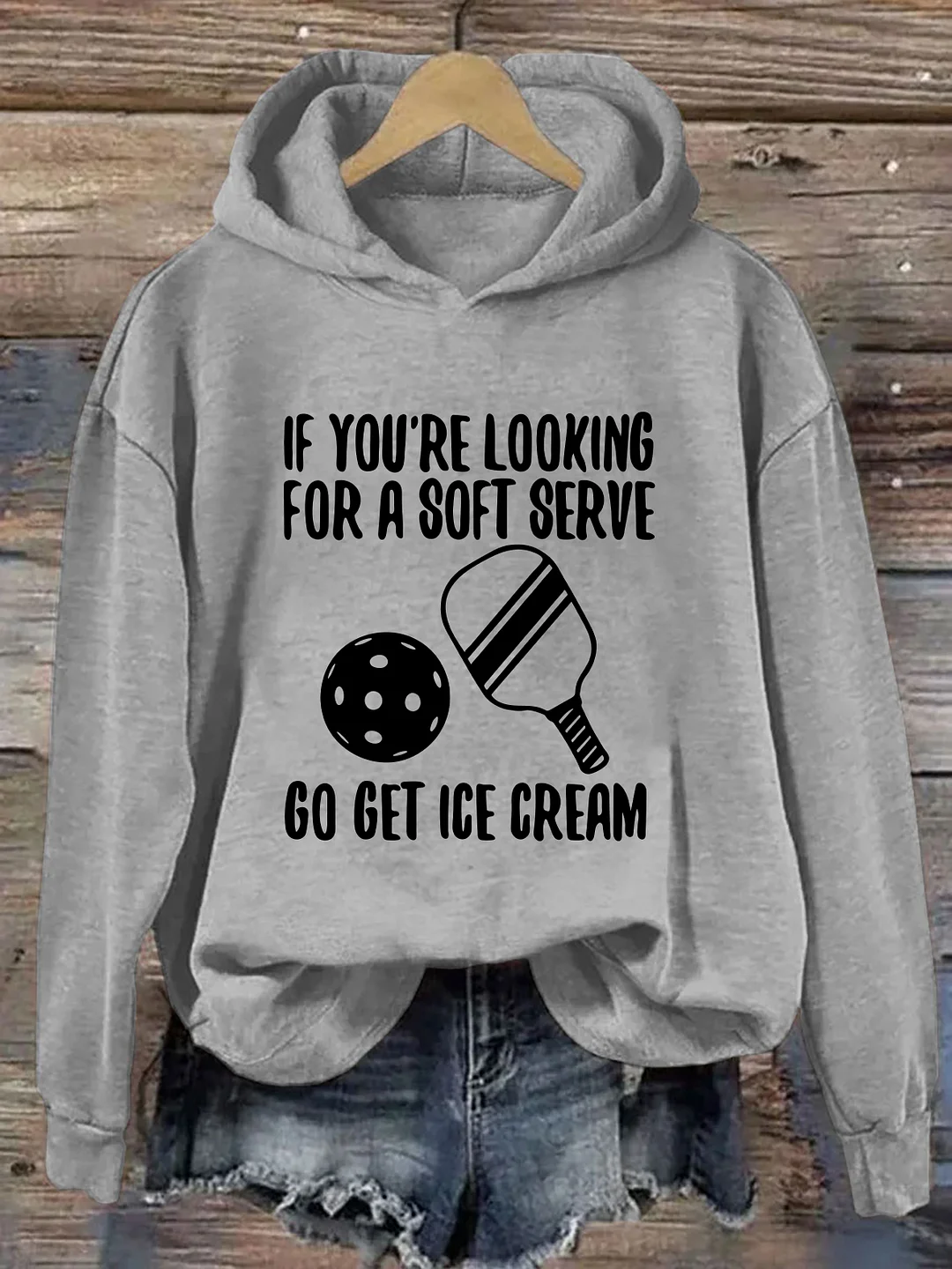 If You're Looking For A Soft Serve Go Get Ice Cream Hoodie