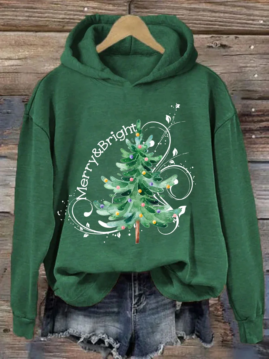 Merry And Bright Hoodie