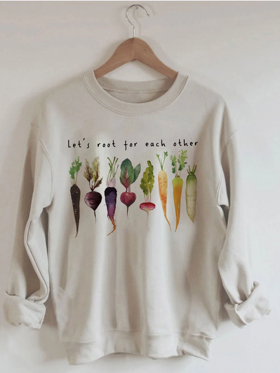 Let's Root For Each Other Sweatshirt