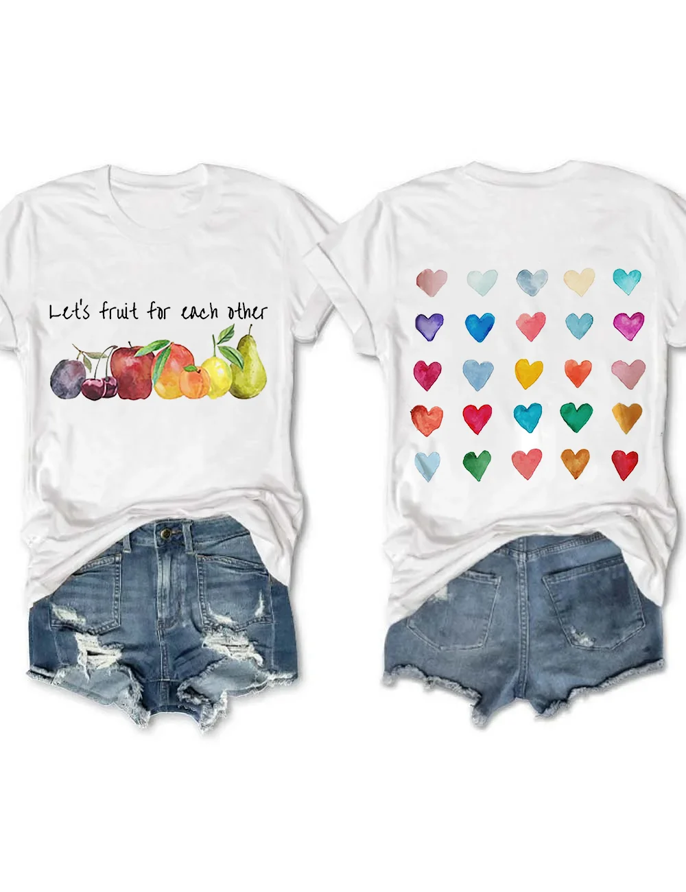 Let's Fruit For Each Other T-shirt