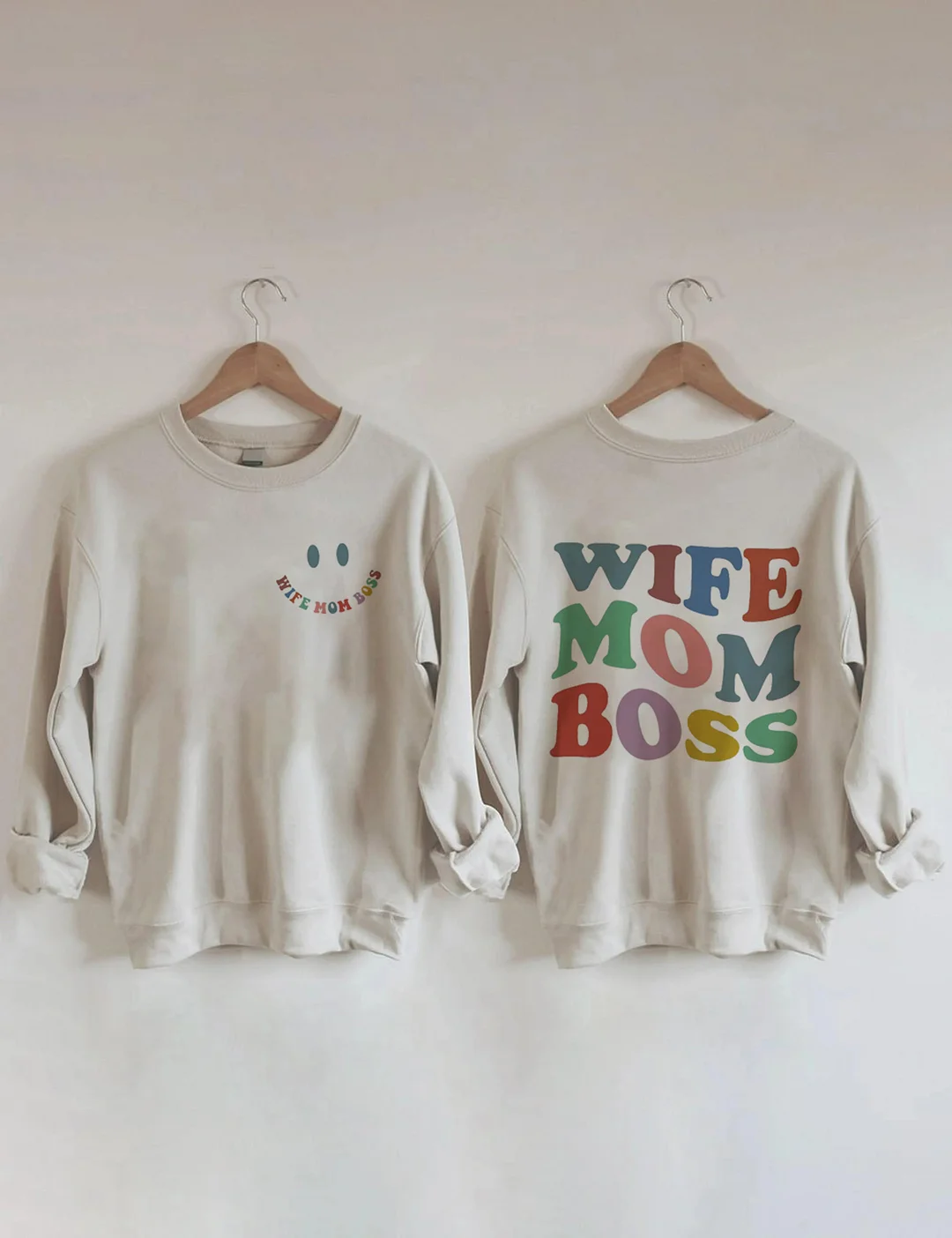 Wife Mom Boss Sweatshirt