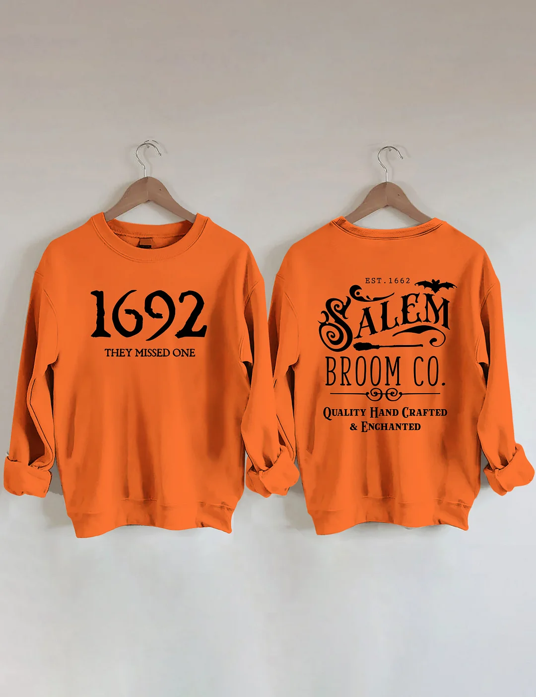 Salem Broom Co Halloween Sweatshirt