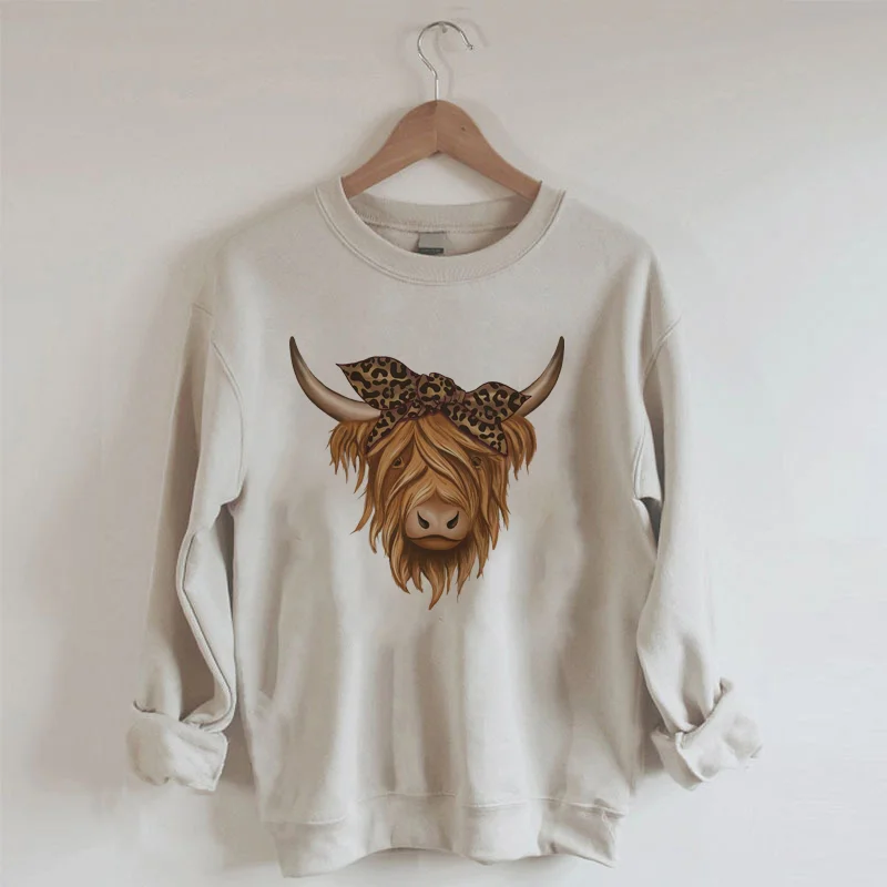 Highland Cattle Sweatshirt