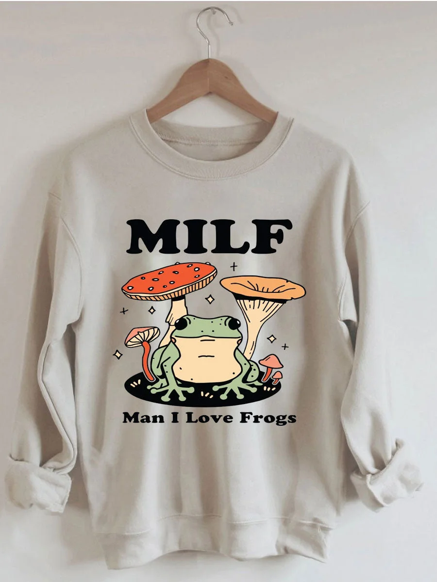 Retro Frog Sweatshirt