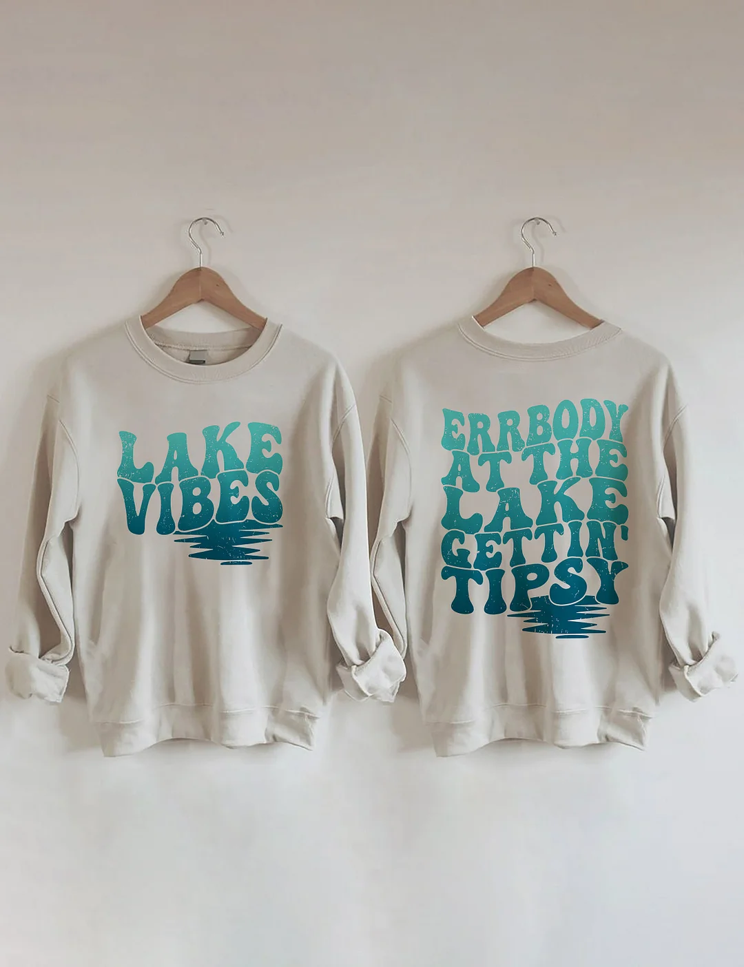 Errbody At The Lake Gettin' Tipsy Sweatshirt