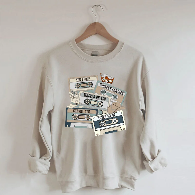 Country Cassette Tapes Sweatshirt