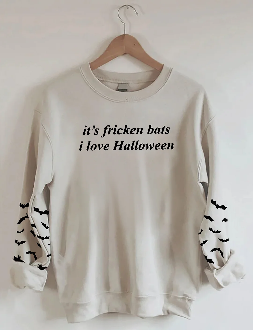 It's Fricken Bats I Love Halloween Sweatshirt