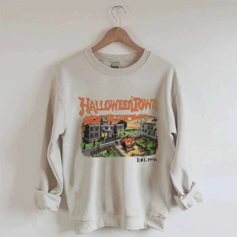 Halloweentown Printed Sweatshirt