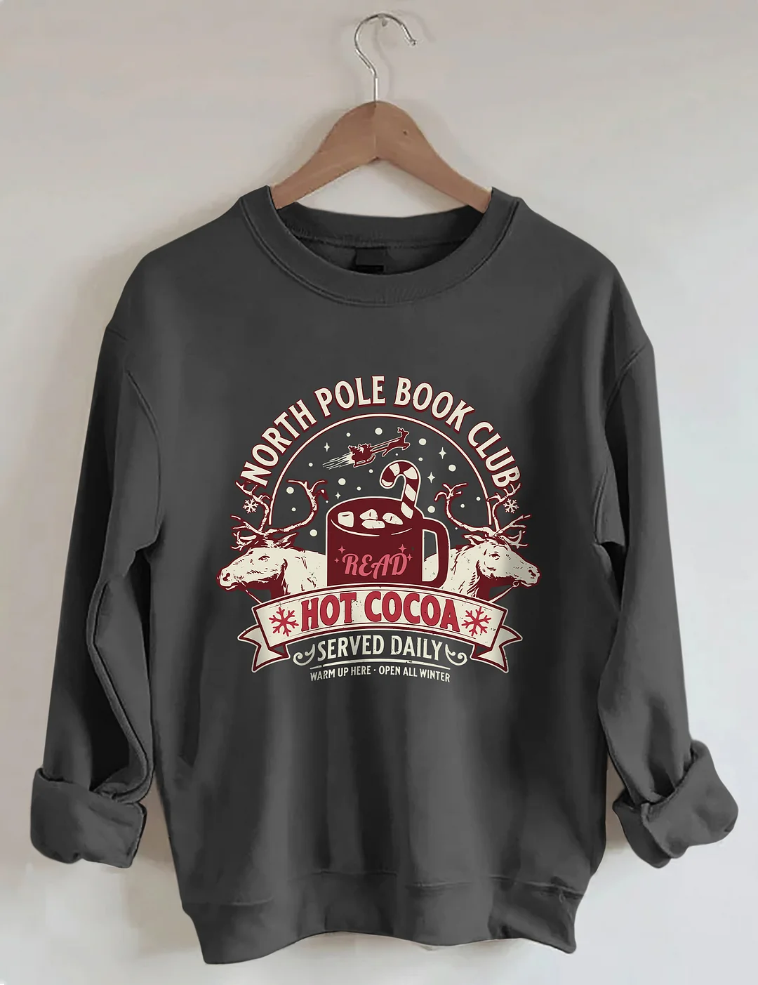 North Pole Book Club Sweatshirt