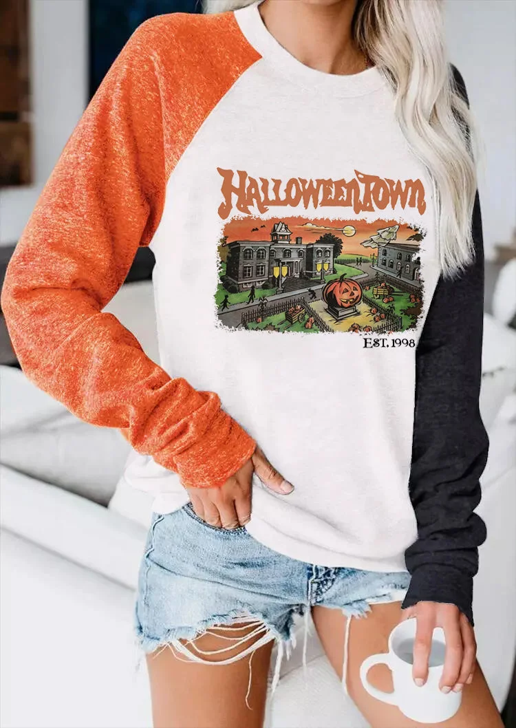 Halloweentown Printed Sweatshirt