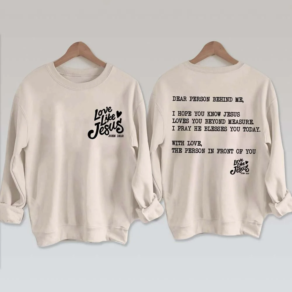 Love Like Jesus Sweatshirt