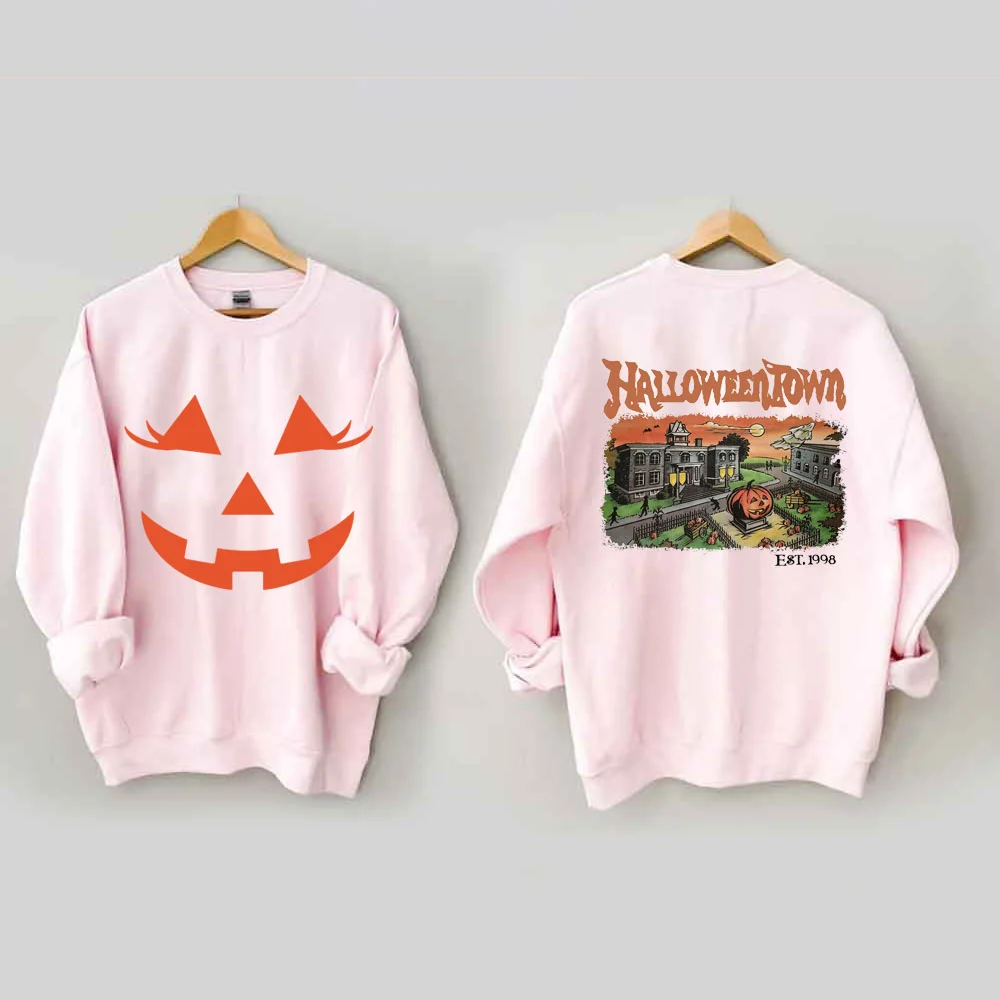 Smile Pumpkin Halloweentown Sweatshirt