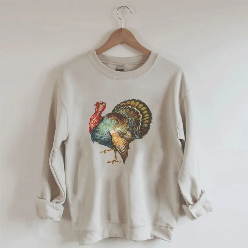 Vintage Thanksgiving Turkey Sweatshirt