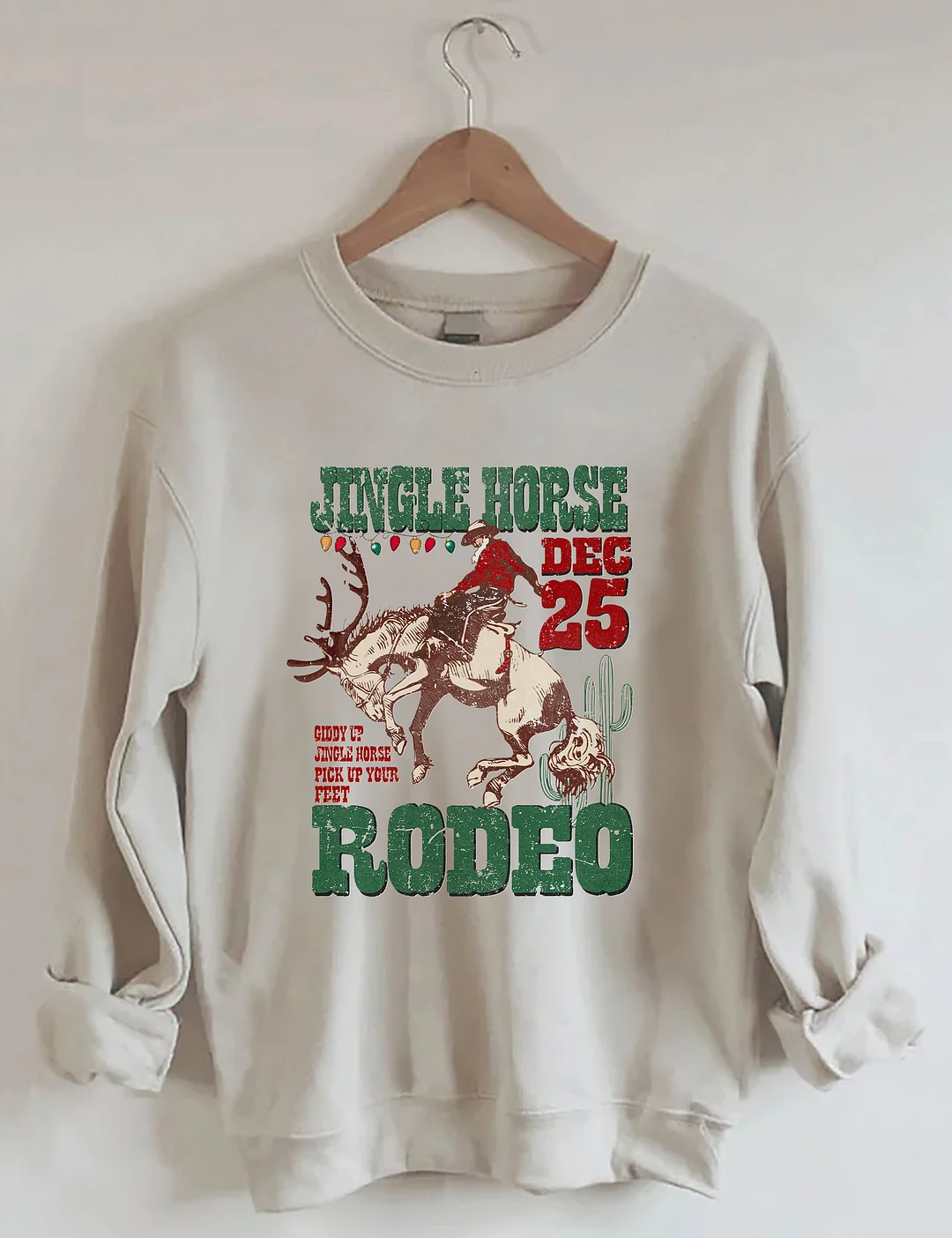 Jingle Horse Rodeo Sweatshirt