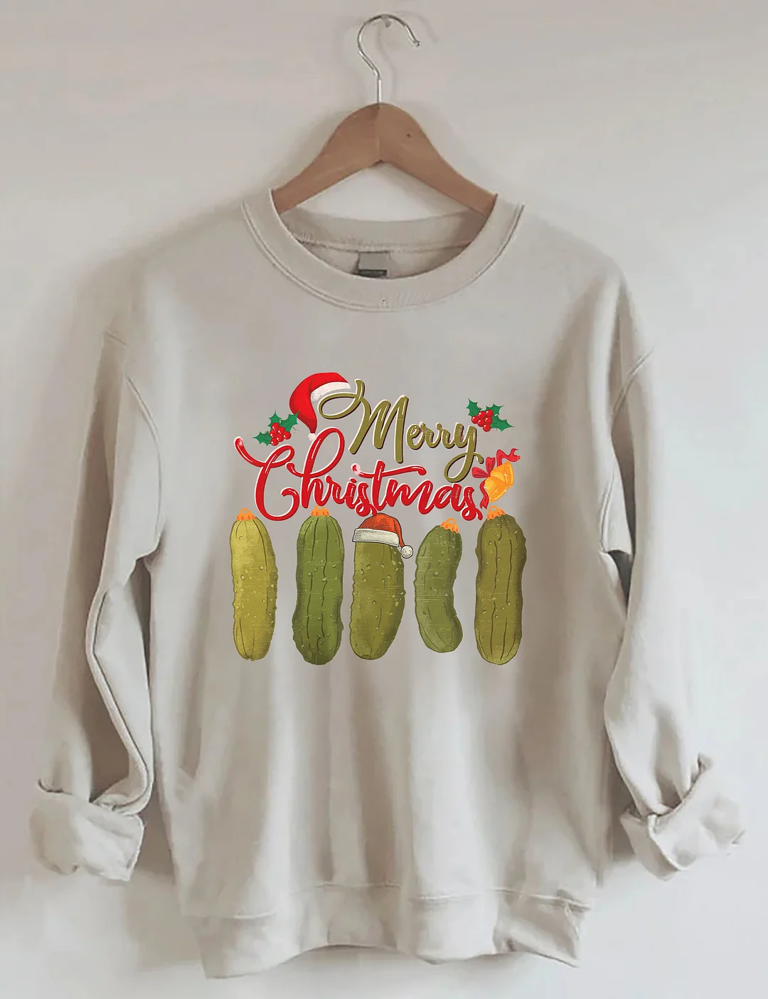 Pickle Lovers Christmas Sweatshirt