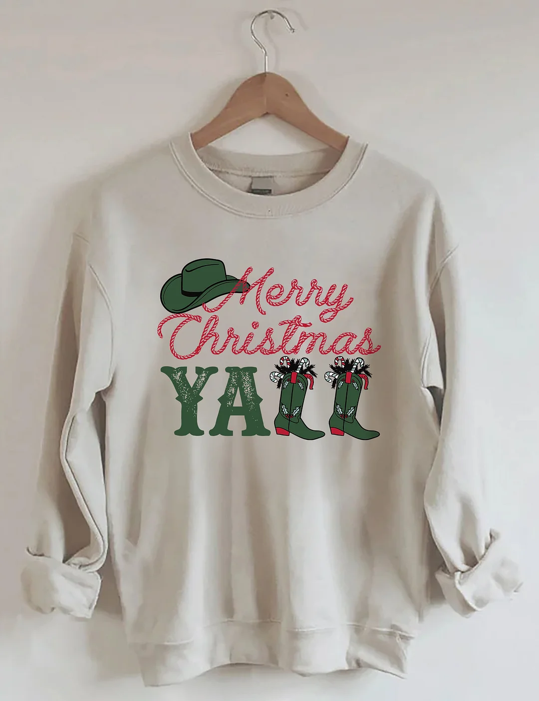 Cowboy Merry Christmas Sweatshirt