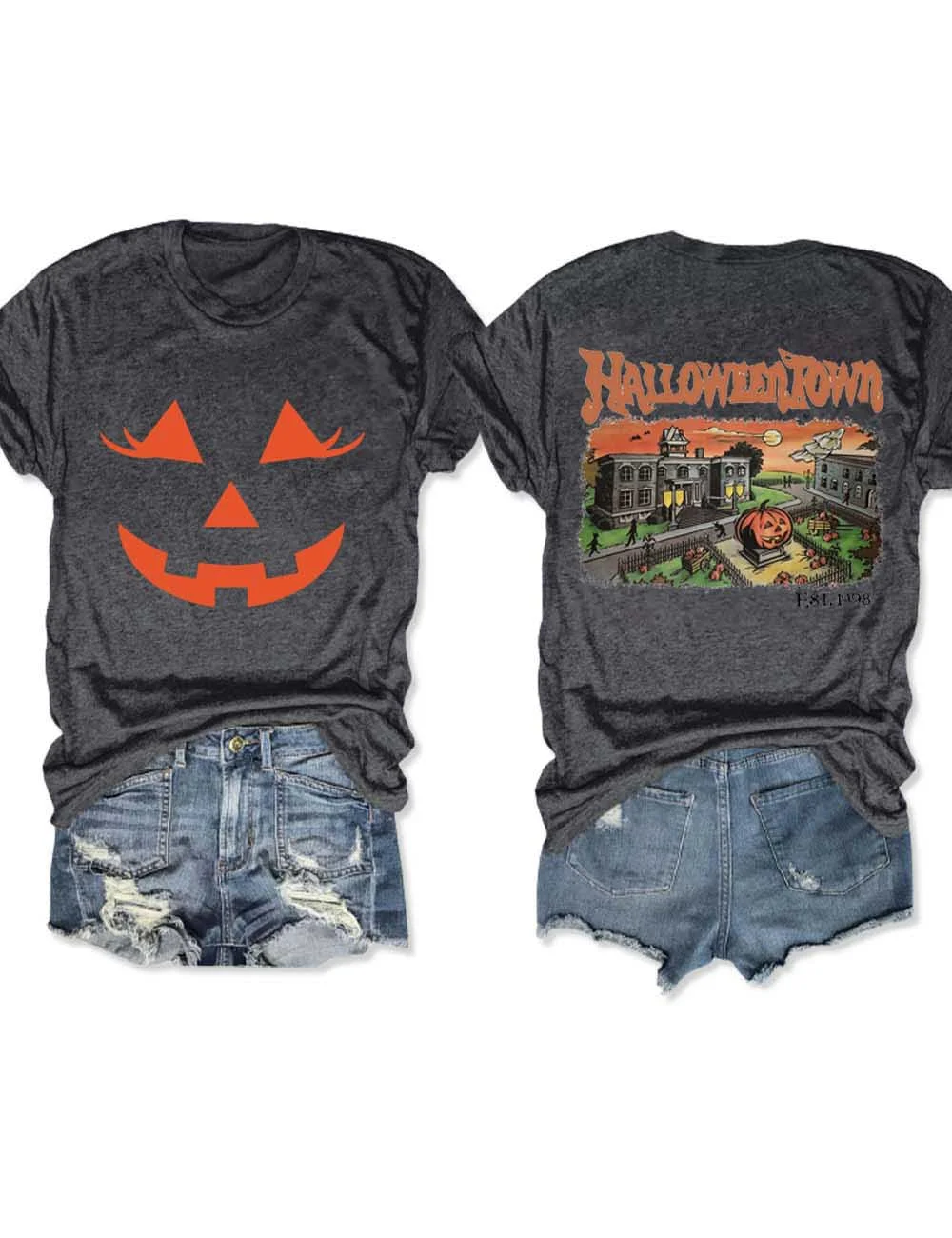 Smile Pumpkin Halloweentown T-Shirt