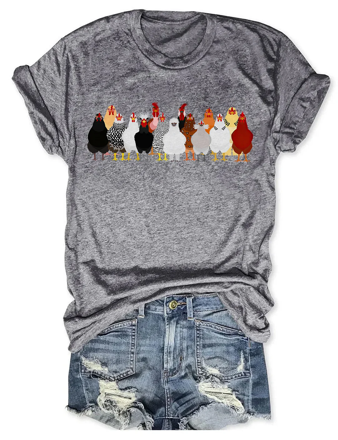 Love Chickens T-shirt