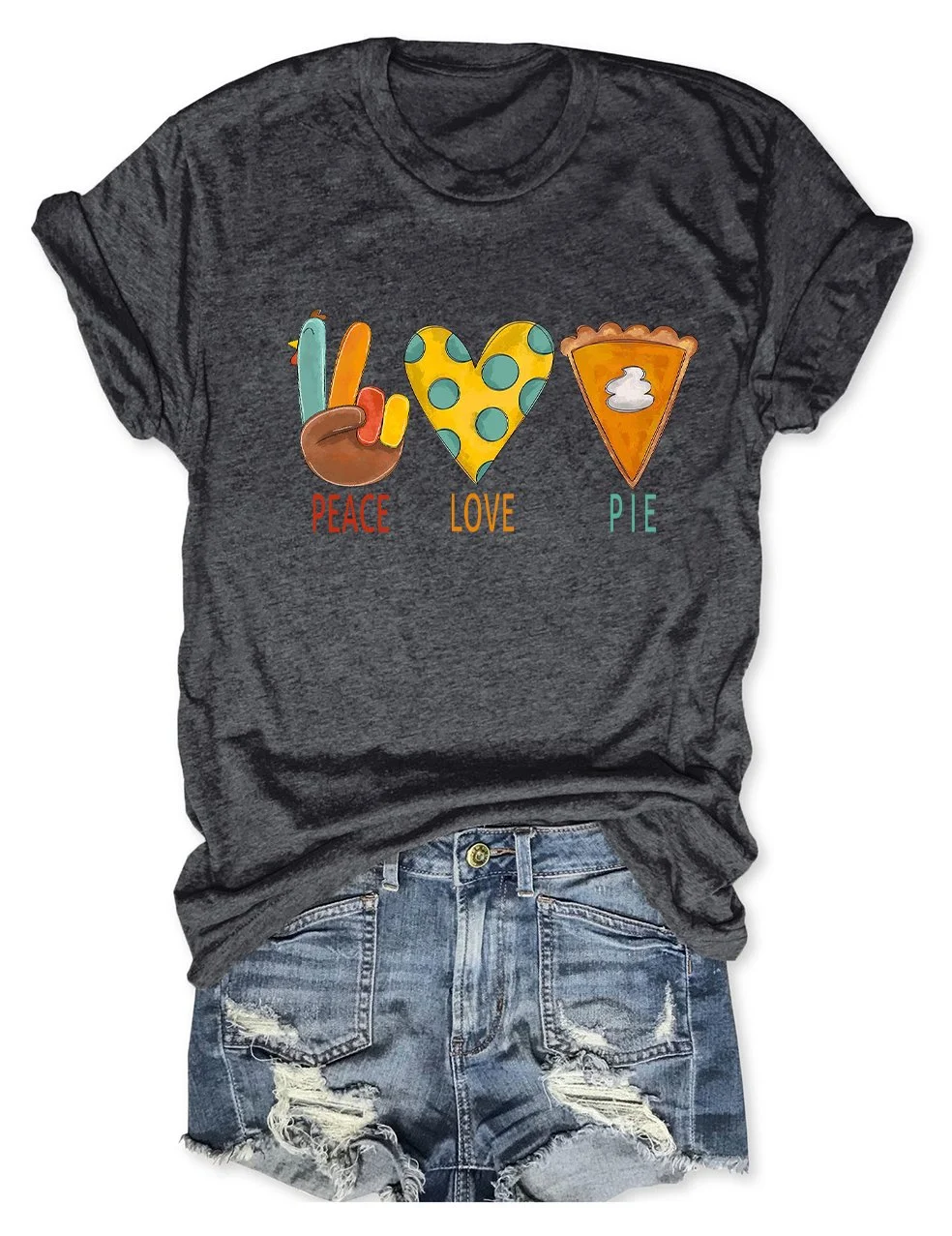 Peace Love Pie T-Shirt