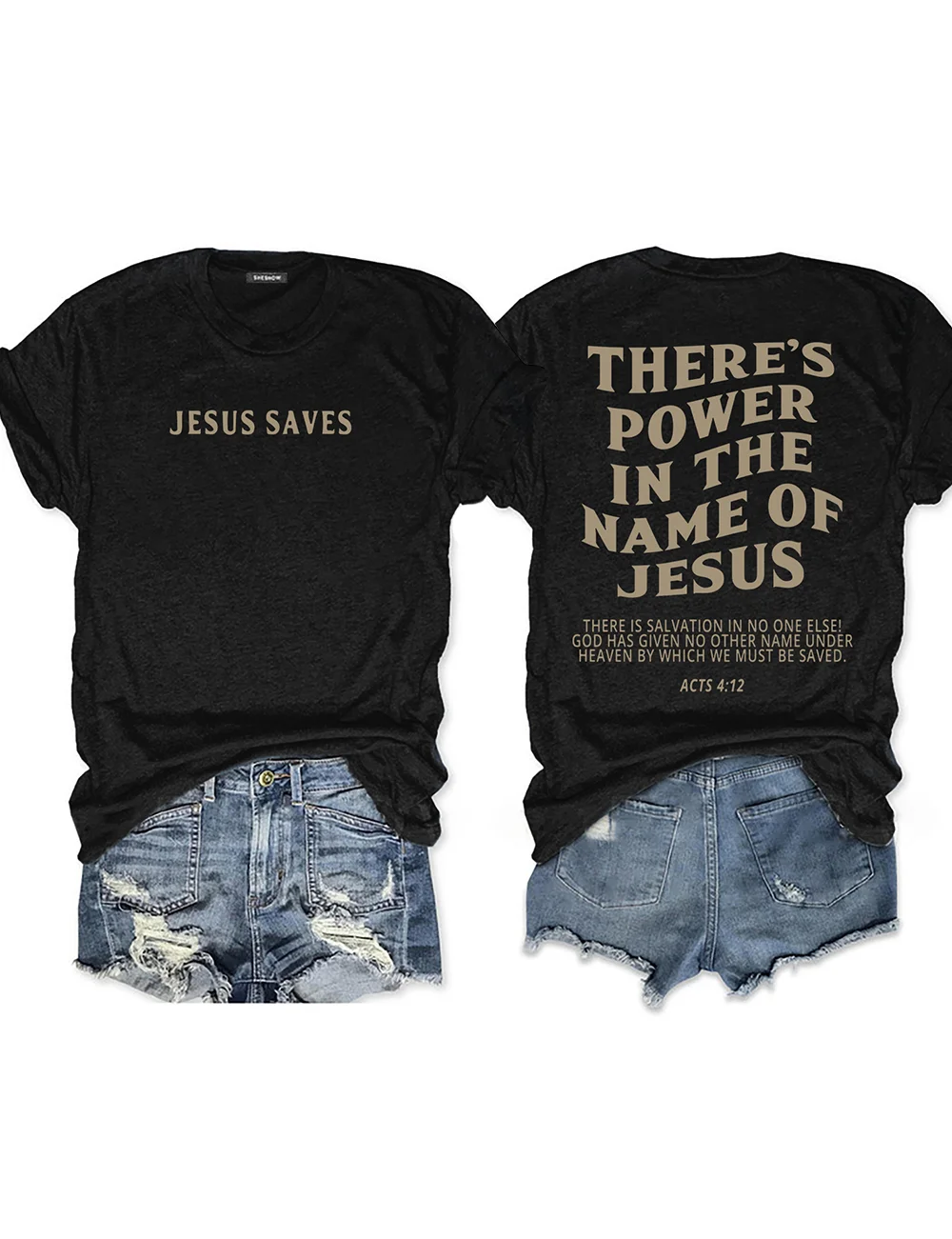 There‘s Power In The Name Of Jesus T-shirt