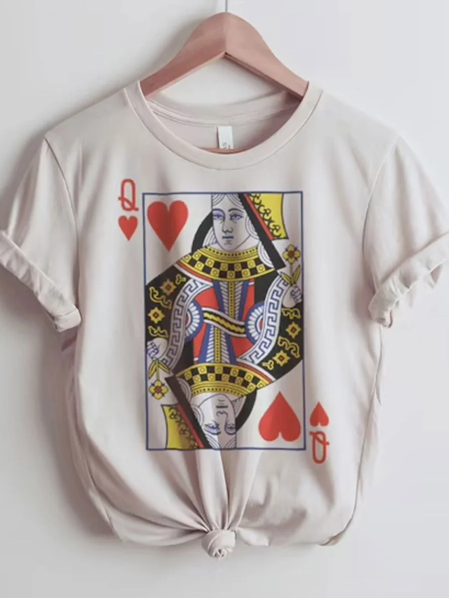 Queen of Hearts Graphic T-shirt