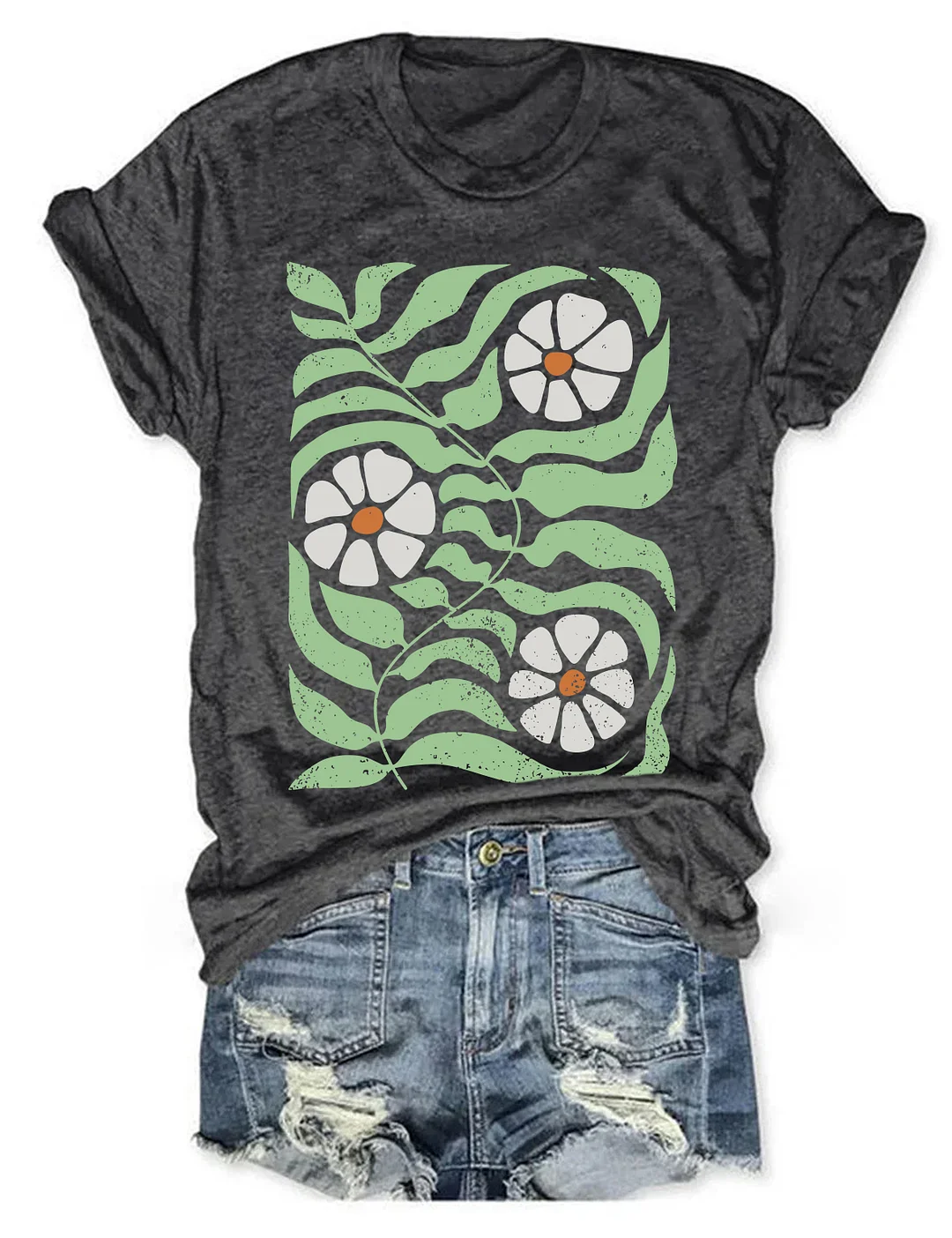 Art Deco Daisy T-Shirt