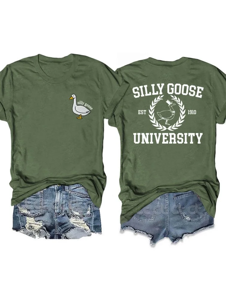 Silly Goose University T-shirt